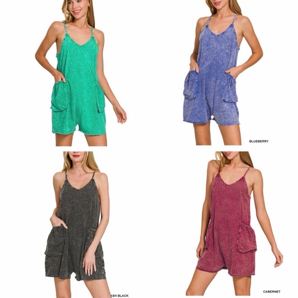 🆕 Zenana Outfitters Romper - Picture 6 of 7